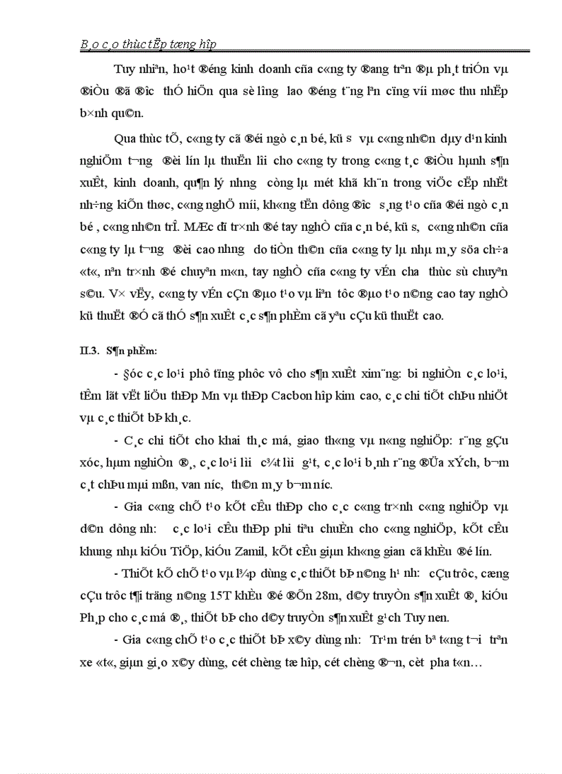 image for page Báo cáo thực tập tại công ty cổ phần cơ khí xây dựng số 5