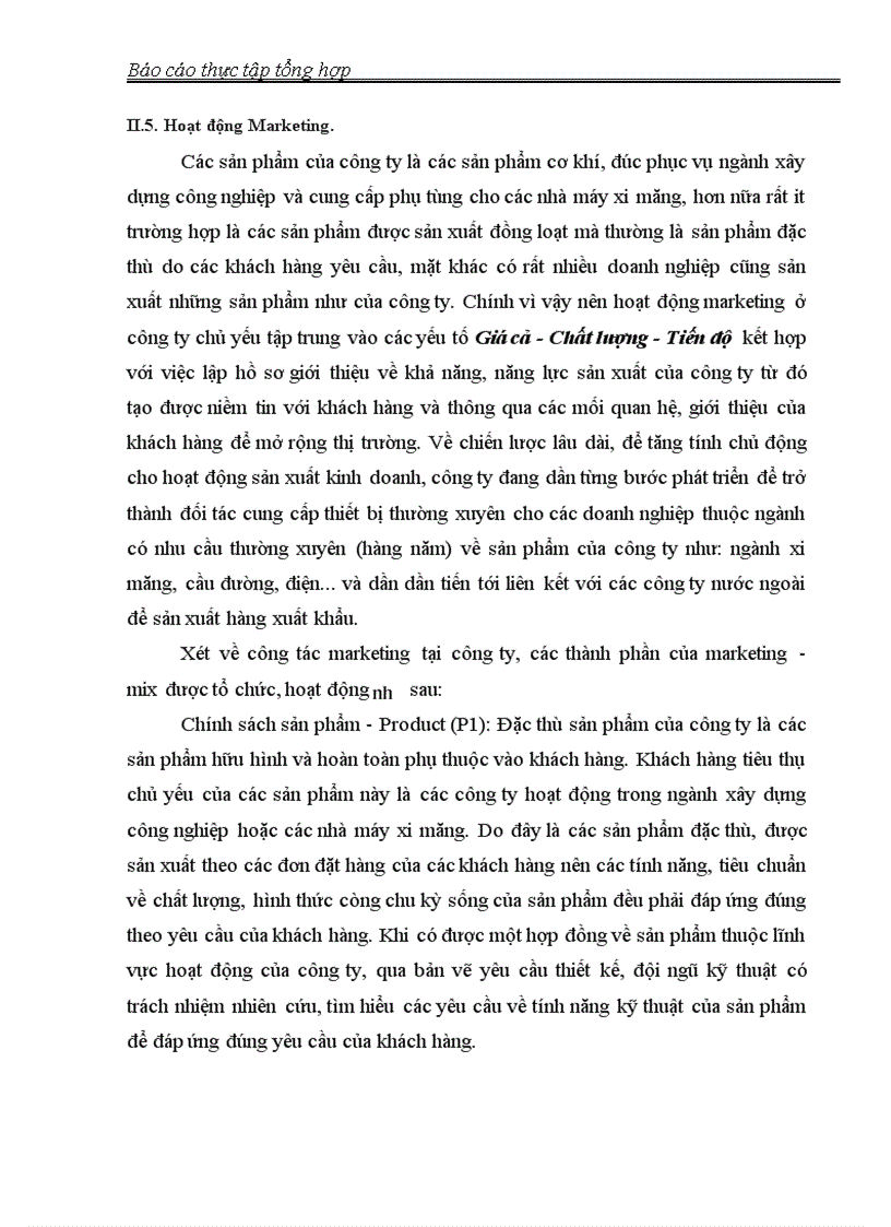 image for page Báo cáo thực tập tại công ty cổ phần cơ khí xây dựng số 5