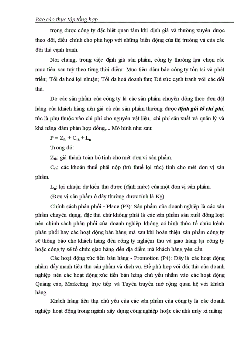 image for page Báo cáo thực tập tại công ty cổ phần cơ khí xây dựng số 5