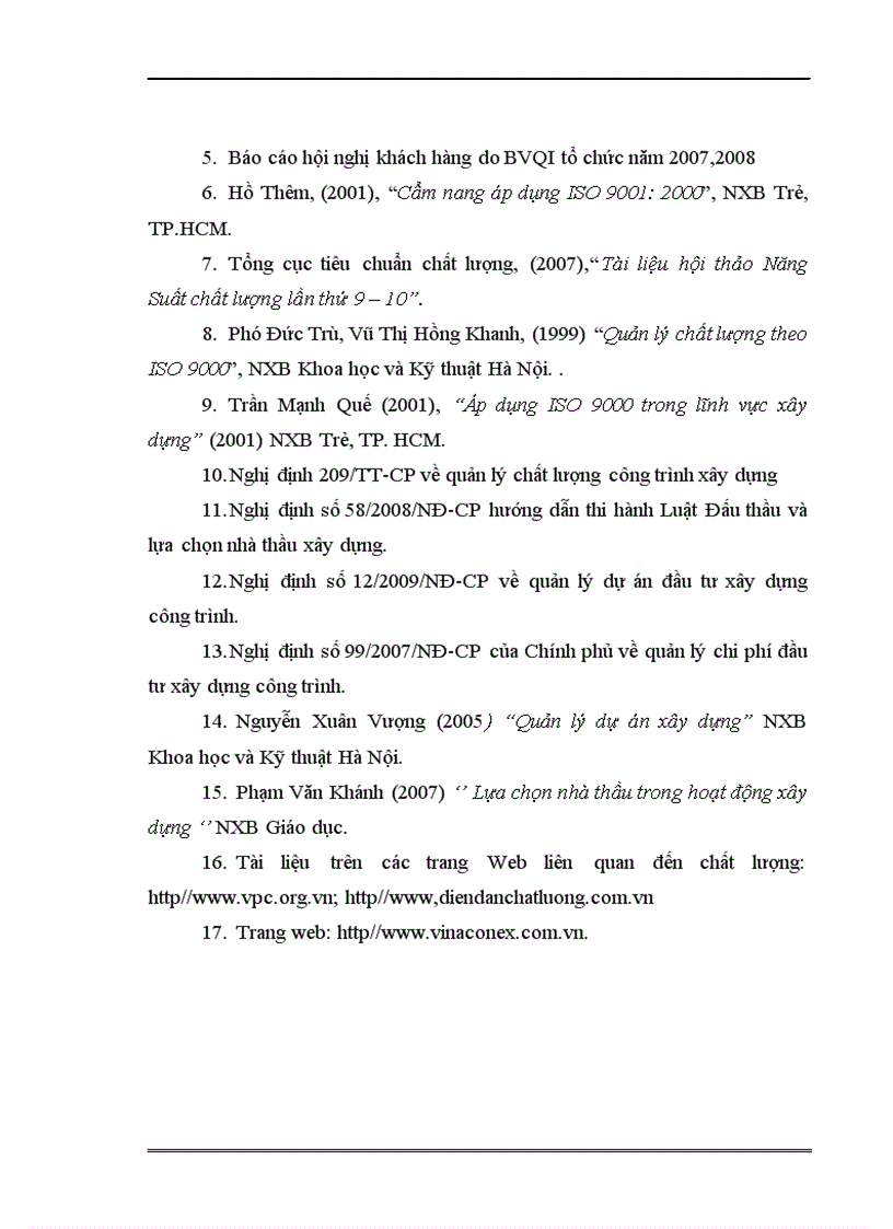 image for page Hoàn thiện hệ thống quản lý chất lượng theo tiêu chuẩn ISO 9000 tại Tổng công ty cổ phần Xuất Nhập Khẩu Xây Dựng Việt Nam Vinaconex 1