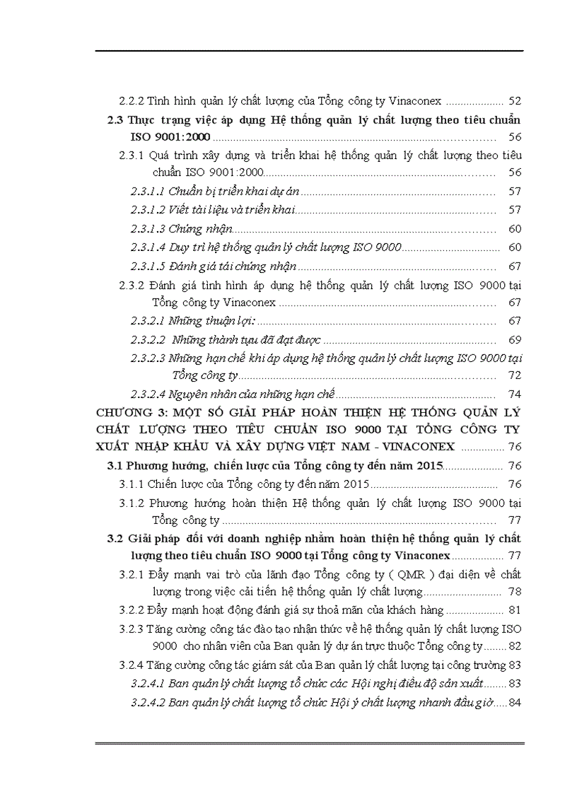 image for page Hoàn thiện hệ thống quản lý chất lượng theo tiêu chuẩn ISO 9000 tại Tổng công ty cổ phần Xuất Nhập Khẩu Xây Dựng Việt Nam Vinaconex 1