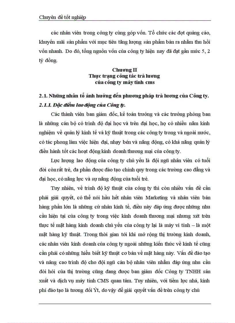 image for page Phương pháp trả lương tại công ty CMS 1