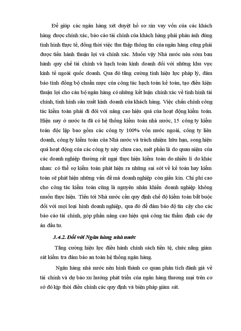 image for page Giải pháp nâng cao chất lượng tín dụng ngắn hạn ở hệ thống ngân hàng thương mại nước ta nghiên cứu từ quá trình thực tập tại chi nhánh ngân hàng liên doanh Chohung vina 1