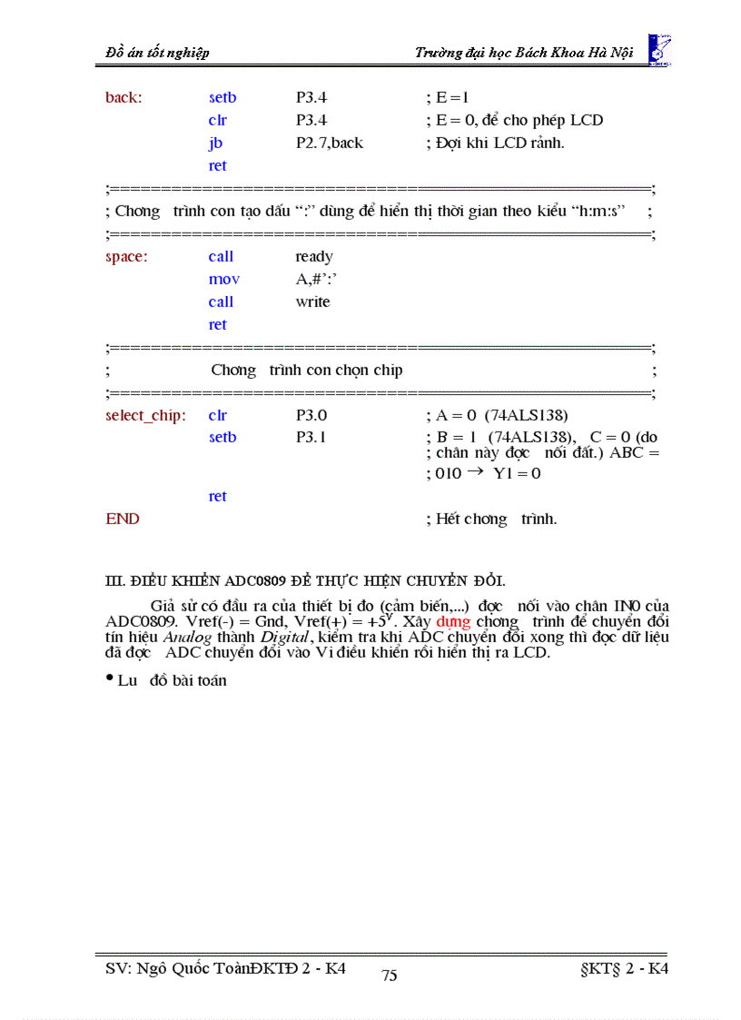 image for page Thiết kế mạch thí nghiệm dùng Vi điều khiển 80C51 phối gh