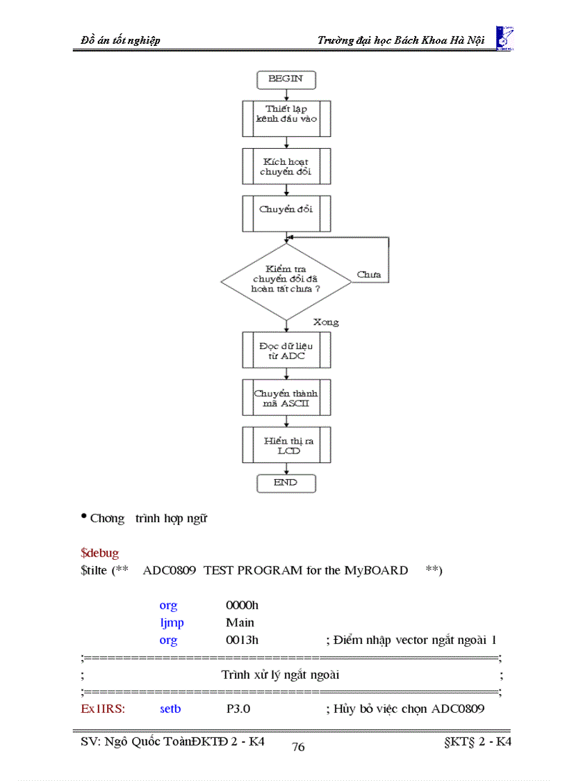image for page Thiết kế mạch thí nghiệm dùng Vi điều khiển 80C51 phối gh