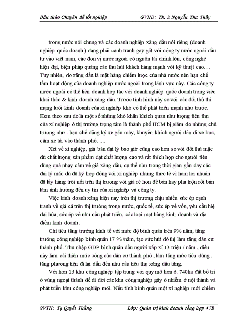 image for page Một số biện pháp thúc đẩy tiêu thụ sản phẩm tại xí nghiệp bán lẻ Công Ty Xăng Dầu Khu Vực II 1