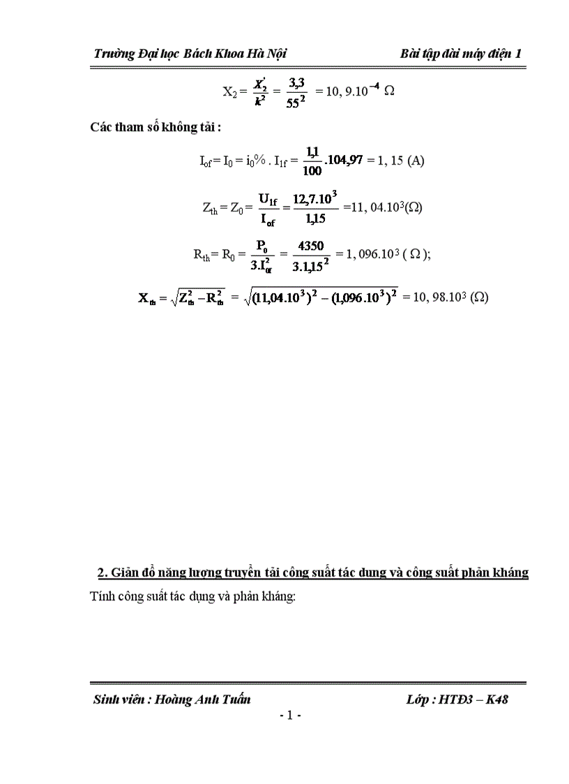 image for page Bài tập dài máy điện 1 1