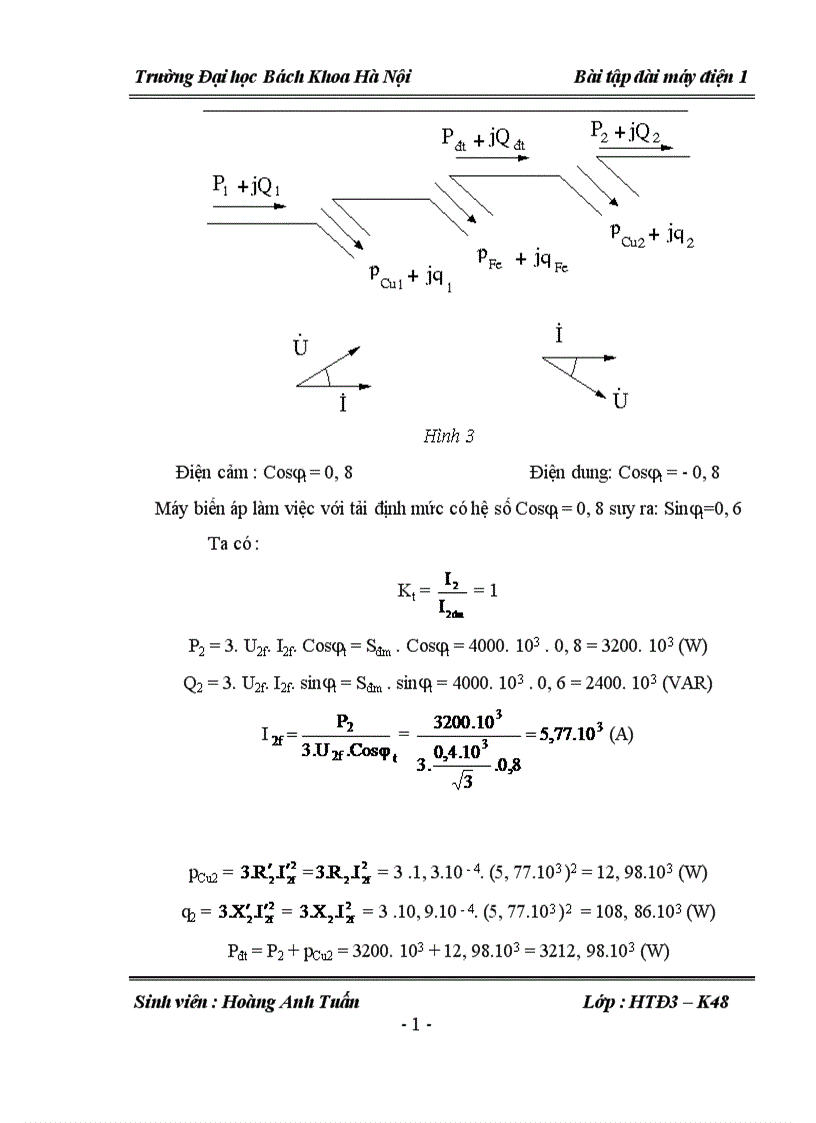 image for page Bài tập dài máy điện 1 1