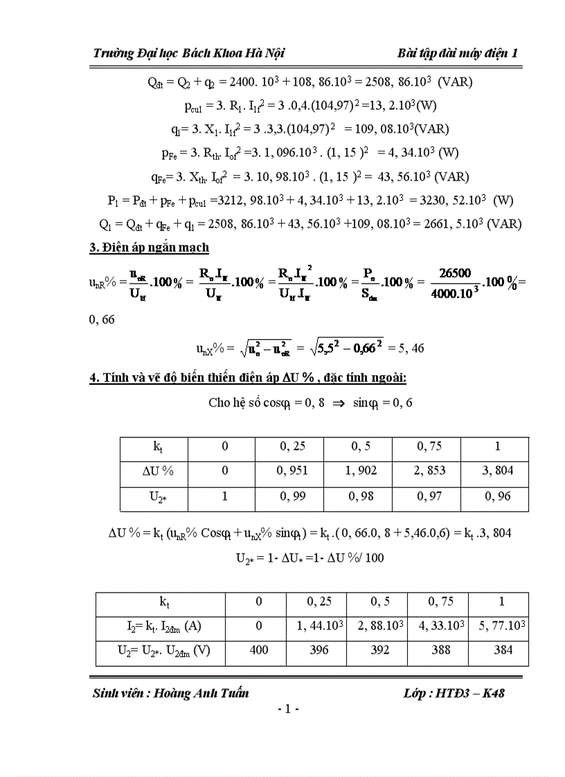 image for page Bài tập dài máy điện 1 1