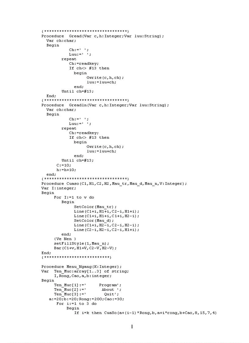 image for page Đồ hoạ phẳng và Đồ hoạ không gian