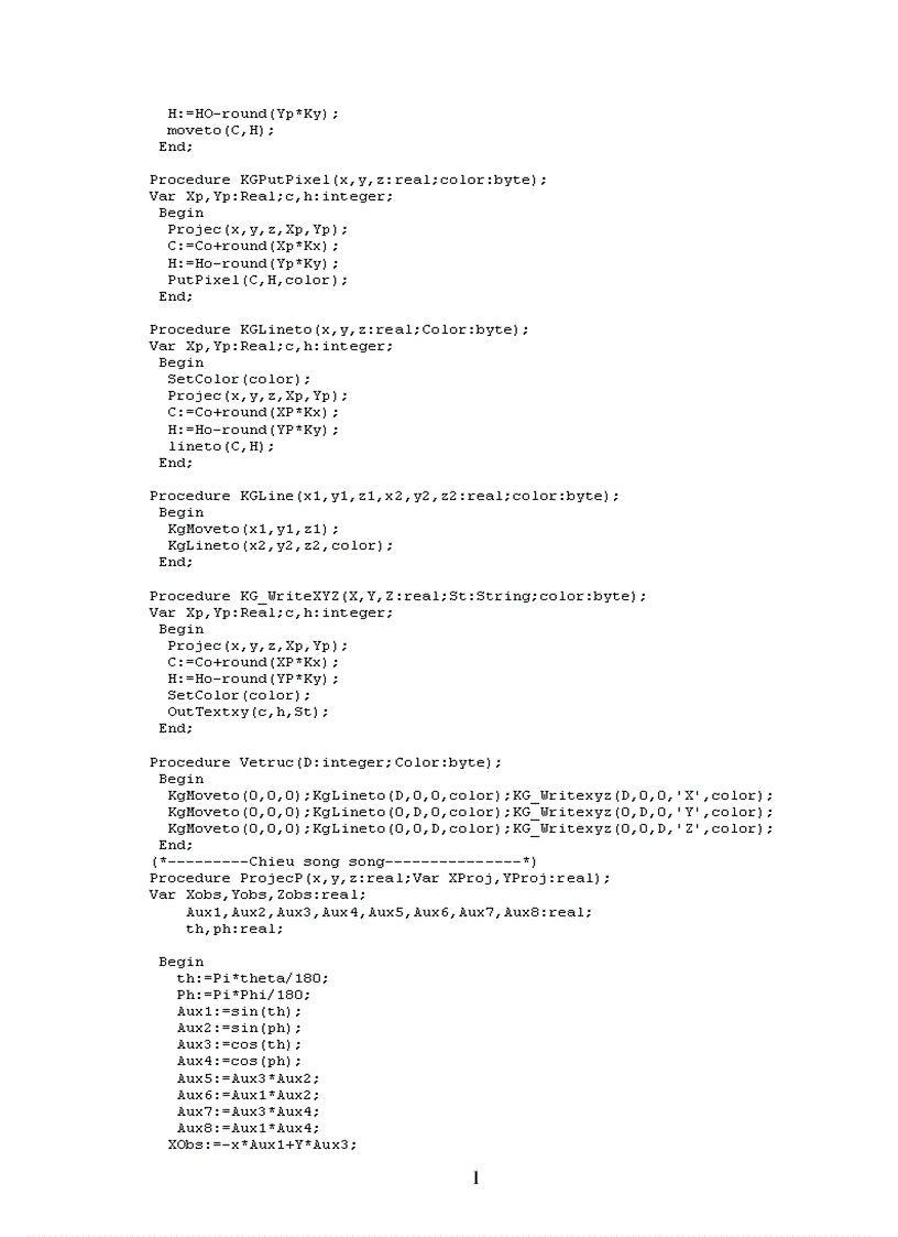 image for page Đồ hoạ phẳng và Đồ hoạ không gian