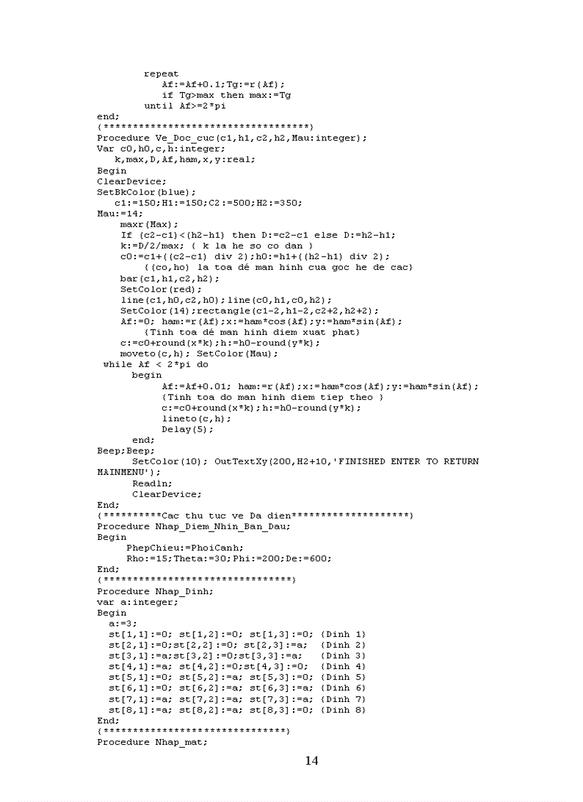 image for page Đồ hoạ phẳng và Đồ hoạ không gian