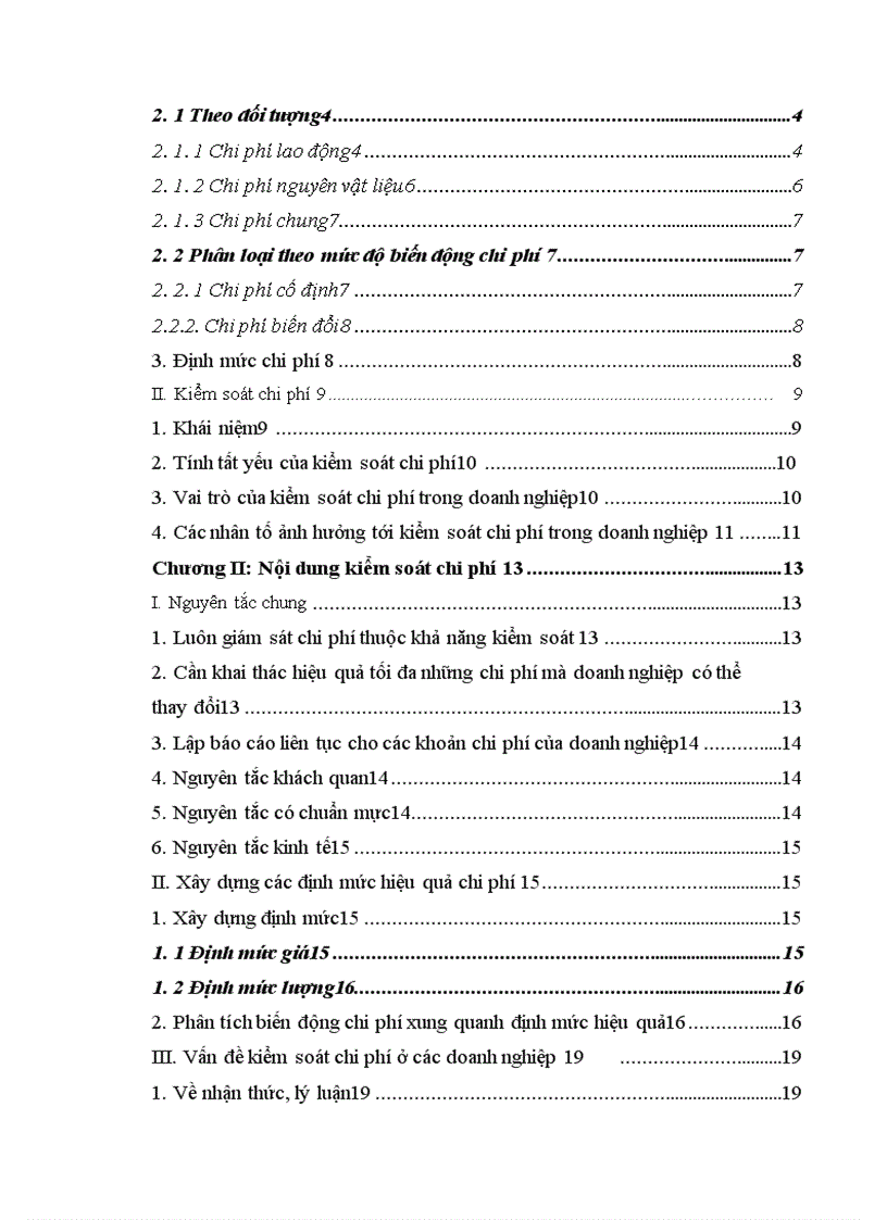 image for page Kiểm soát chi phí trong doanh nghiệp