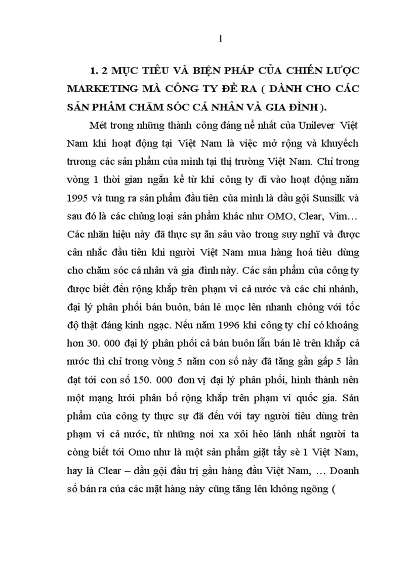 image for page Phân tích chiến lược của Công ty Unilever Việt Nam