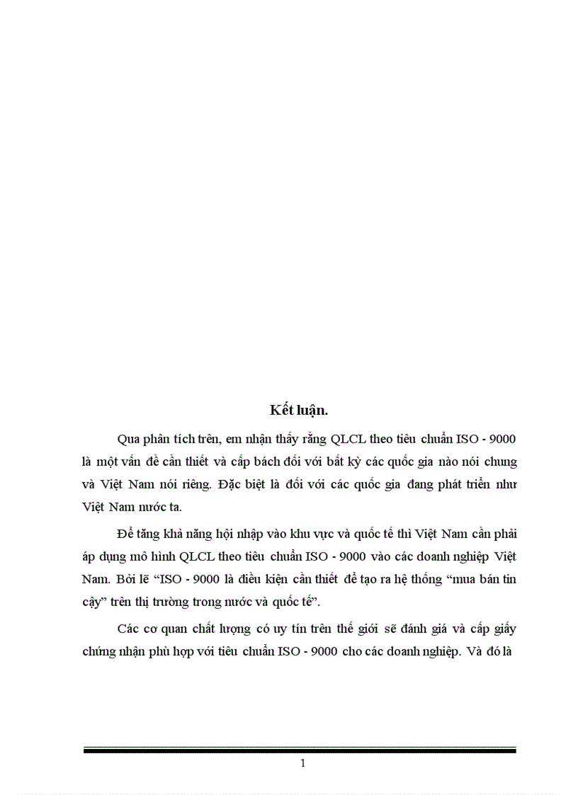 image for page Hệ thống quản lý chất lượng theo tiêu chuẩn ISO 9000 và việc áp dụng nó vào trong các doanh nghiệp Việt Nam 1