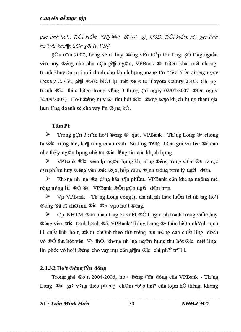 image for page Những giải pháp nâng cao chất lượng cho vay tiêu dùng tại Ngân hàng VPBank Chi Nhánh Thăng Long 1