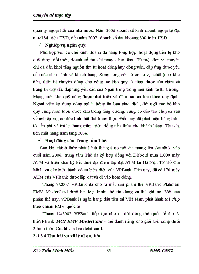 image for page Những giải pháp nâng cao chất lượng cho vay tiêu dùng tại Ngân hàng VPBank Chi Nhánh Thăng Long 1