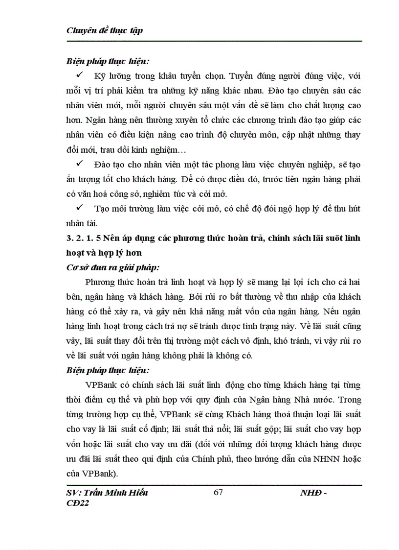 image for page Những giải pháp nâng cao chất lượng cho vay tiêu dùng tại Ngân hàng VPBank Chi Nhánh Thăng Long 1