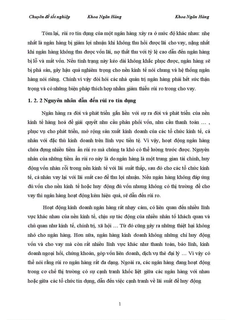 image for page Giải pháp phòng ngừa và hạn chế rủi ro trong hoạt động tín dụng tại Sở giao dịnh 1 ngân hàng đầu tư và phát triển việt nam 1