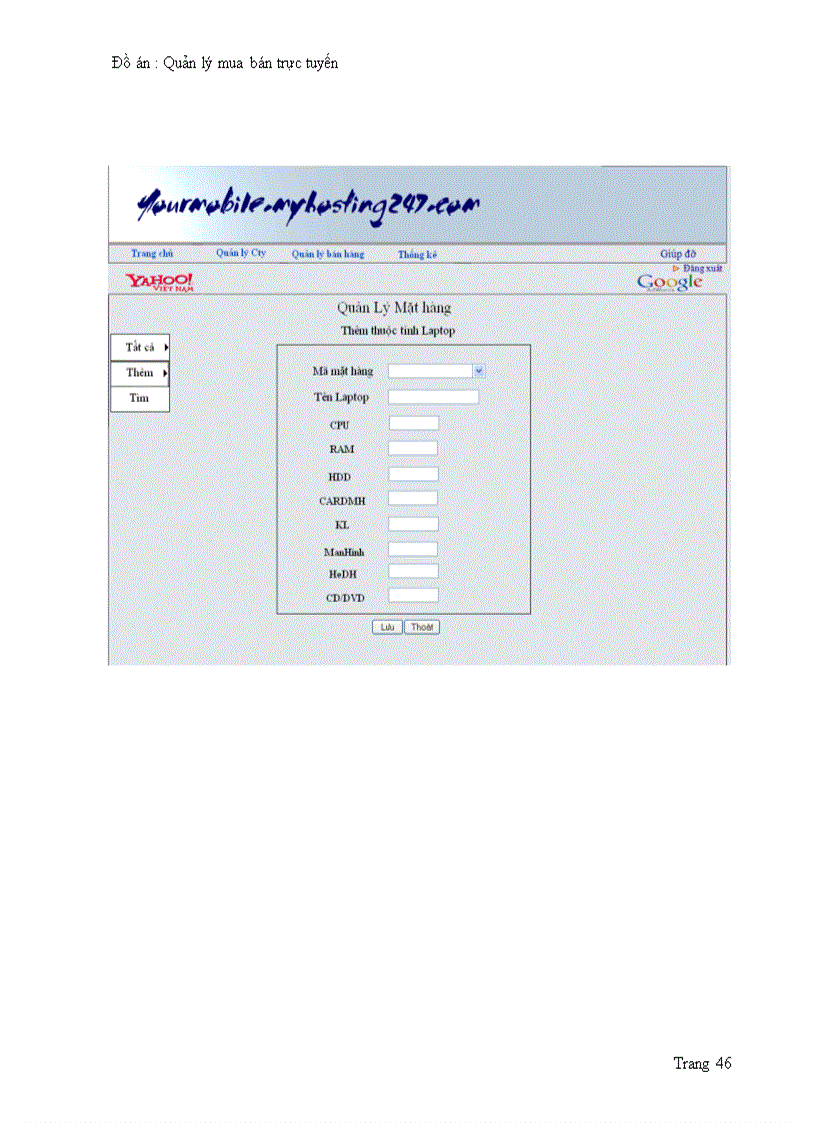 image for page Quản lý mua bán trực tuyến 1