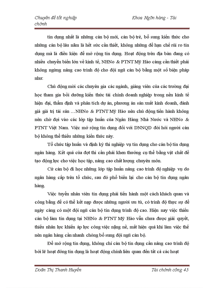 image for page Mở rộng tín dụng đối với các doanh nghiệp ngoài quốc doanh tại chi nhánh Ngân hàng nông nghiệp và Phát triển nông thôn Mỹ Hào 1