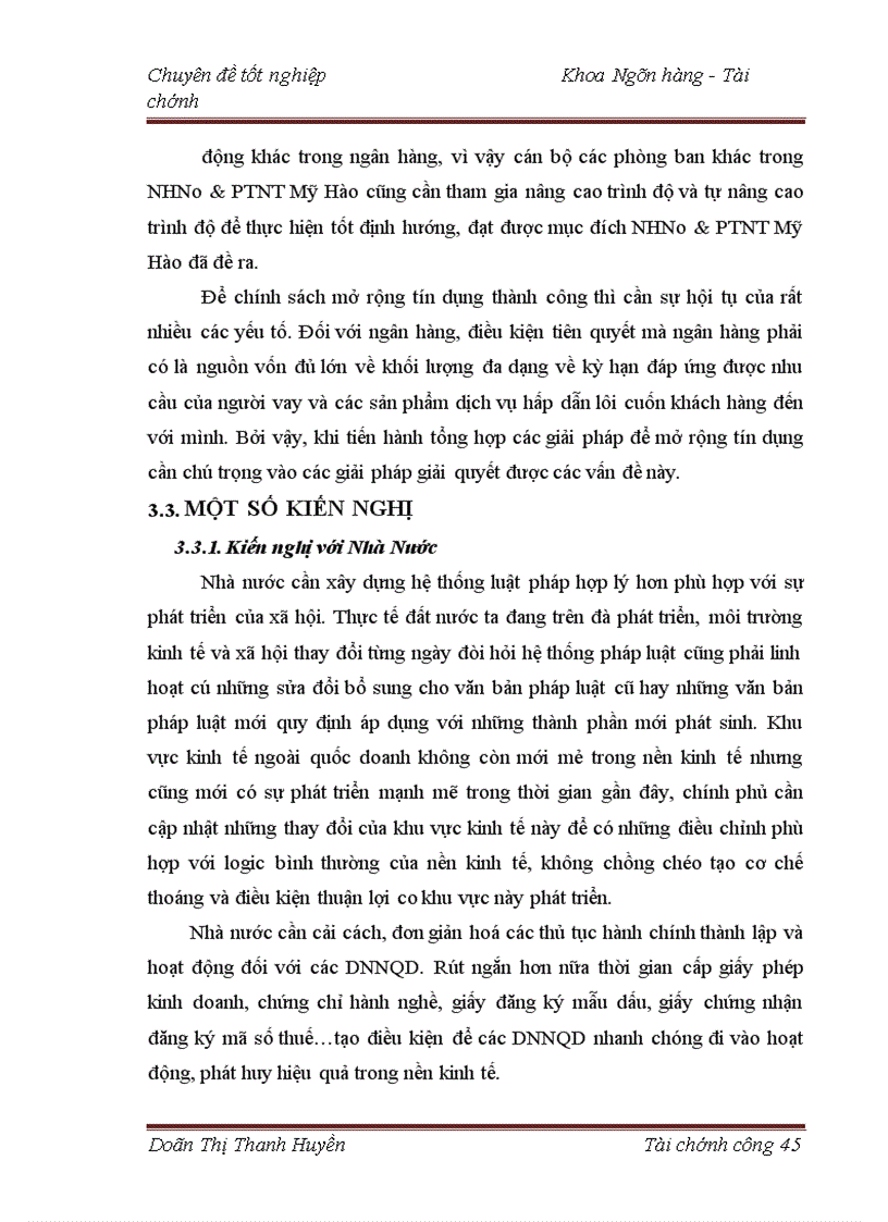 image for page Mở rộng tín dụng đối với các doanh nghiệp ngoài quốc doanh tại chi nhánh Ngân hàng nông nghiệp và Phát triển nông thôn Mỹ Hào 1