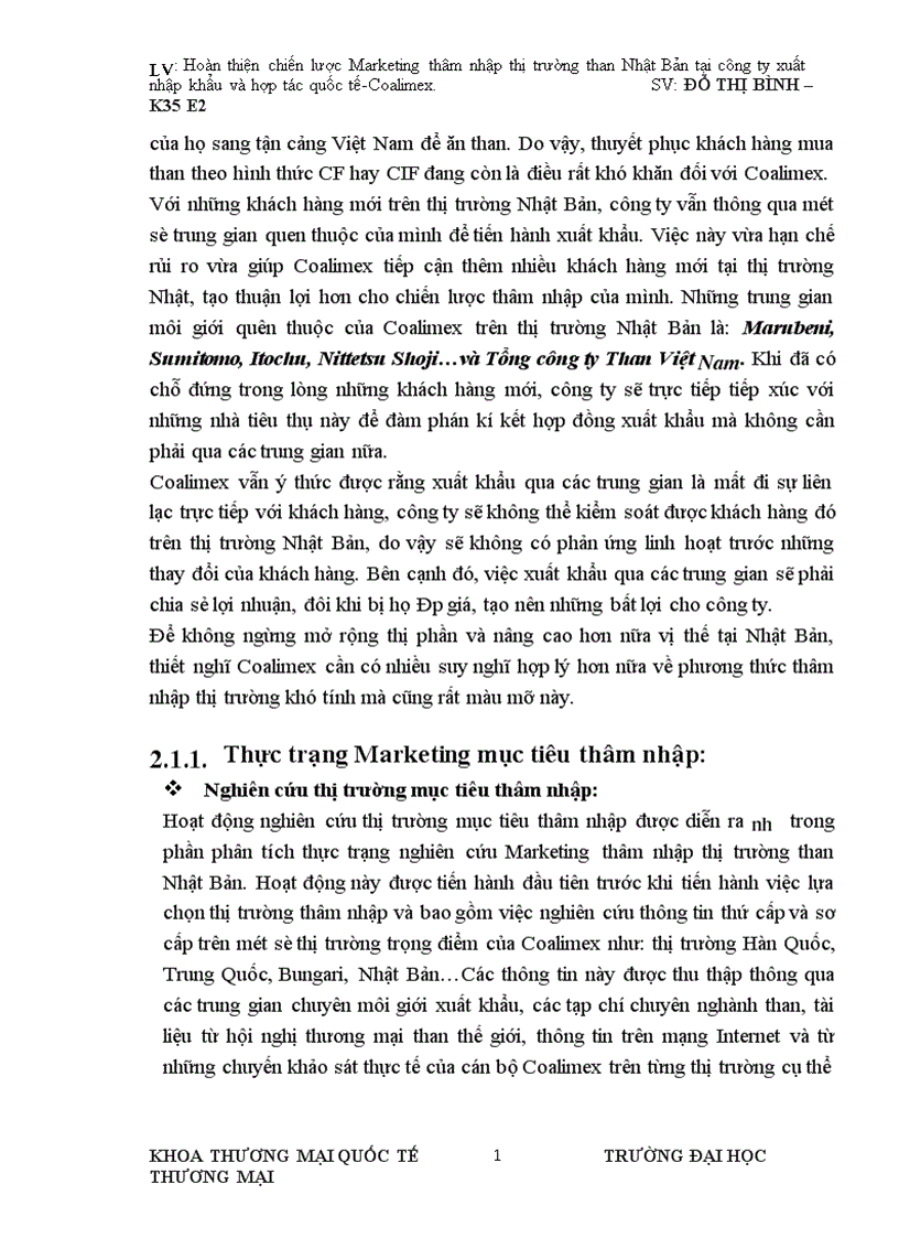 image for page Hoàn thiện chiến lược Marketing thâm nhập thị trường than Nhật Bản tại công ty xuất nhập khẩu và hợp tác quốc tế 1