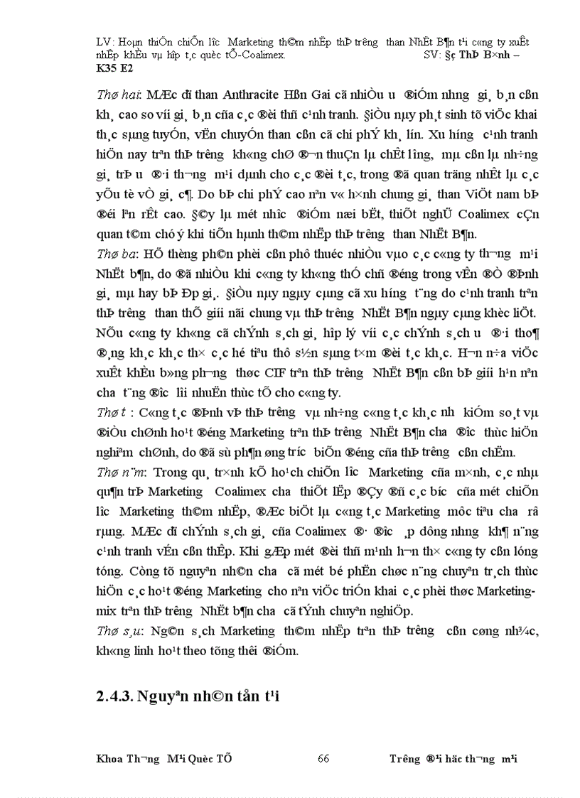 image for page Hoàn thiện chiến lược Marketing thâm nhập thị trường than Nhật Bản tại công ty xuất nhập khẩu và hợp tác quốc tế 1