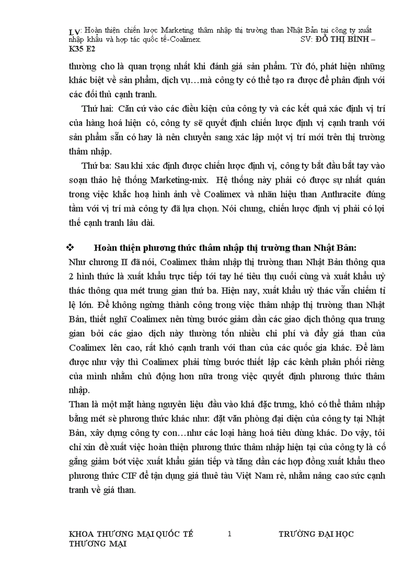 image for page Hoàn thiện chiến lược Marketing thâm nhập thị trường than Nhật Bản tại công ty xuất nhập khẩu và hợp tác quốc tế 1
