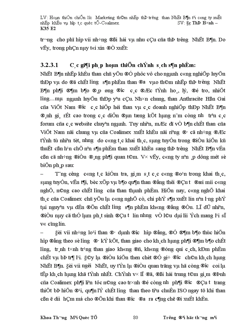 image for page Hoàn thiện chiến lược Marketing thâm nhập thị trường than Nhật Bản tại công ty xuất nhập khẩu và hợp tác quốc tế 1