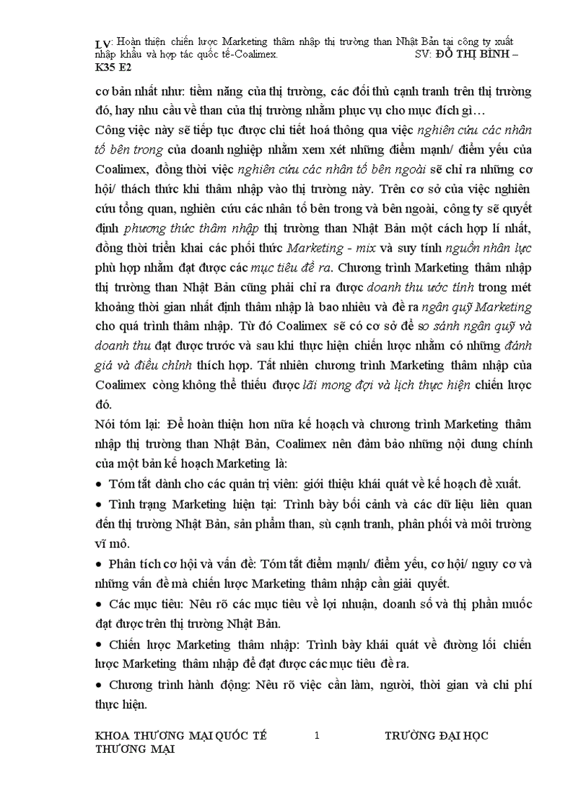 image for page Hoàn thiện chiến lược Marketing thâm nhập thị trường than Nhật Bản tại công ty xuất nhập khẩu và hợp tác quốc tế 1