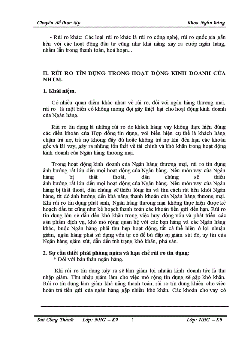 image for page Một số giải pháp phòng ngừa và hạn chế rủi ro tín dụng tại NHNo PTNT chi nhánh Láng Hạ