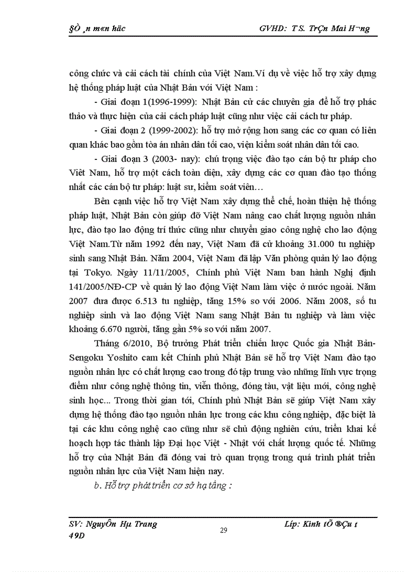 image for page Thực trạng và giải pháp thu hút và sử dụng có hiệu quả vốn ODA của Nhật Bản tại Việt Nam