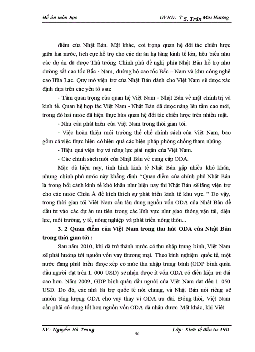 image for page Thực trạng và giải pháp thu hút và sử dụng có hiệu quả vốn ODA của Nhật Bản tại Việt Nam
