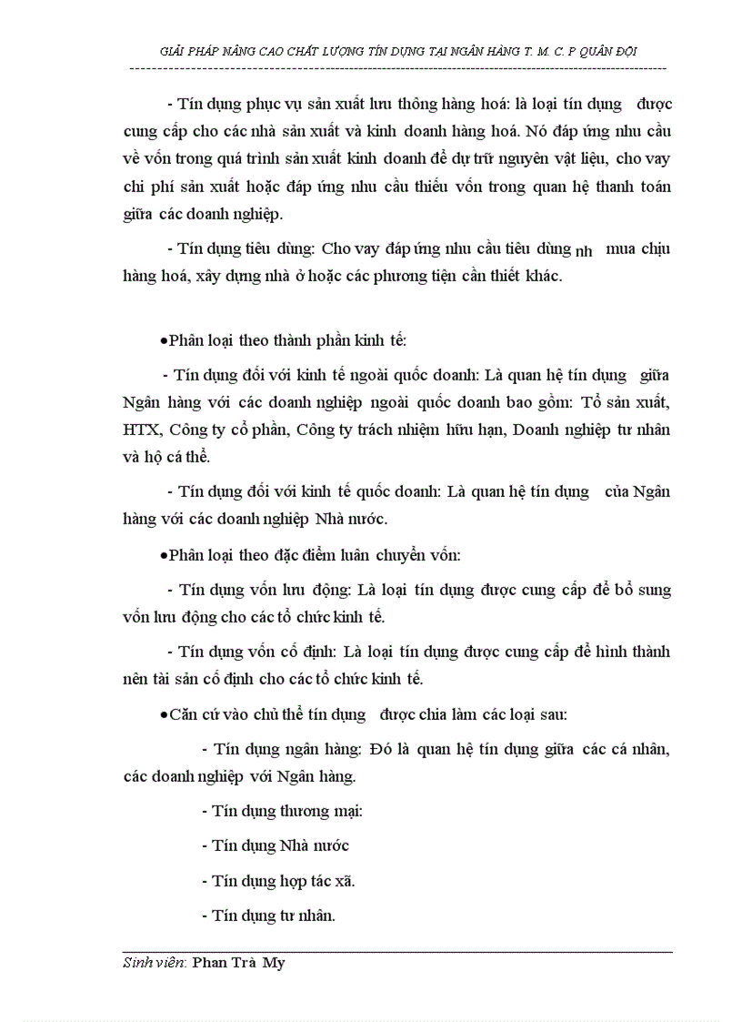 image for page Giải pháp nâng cao chất lượng tín dụng tại Ngân hàng thương mại cổ phần Quân đội 1