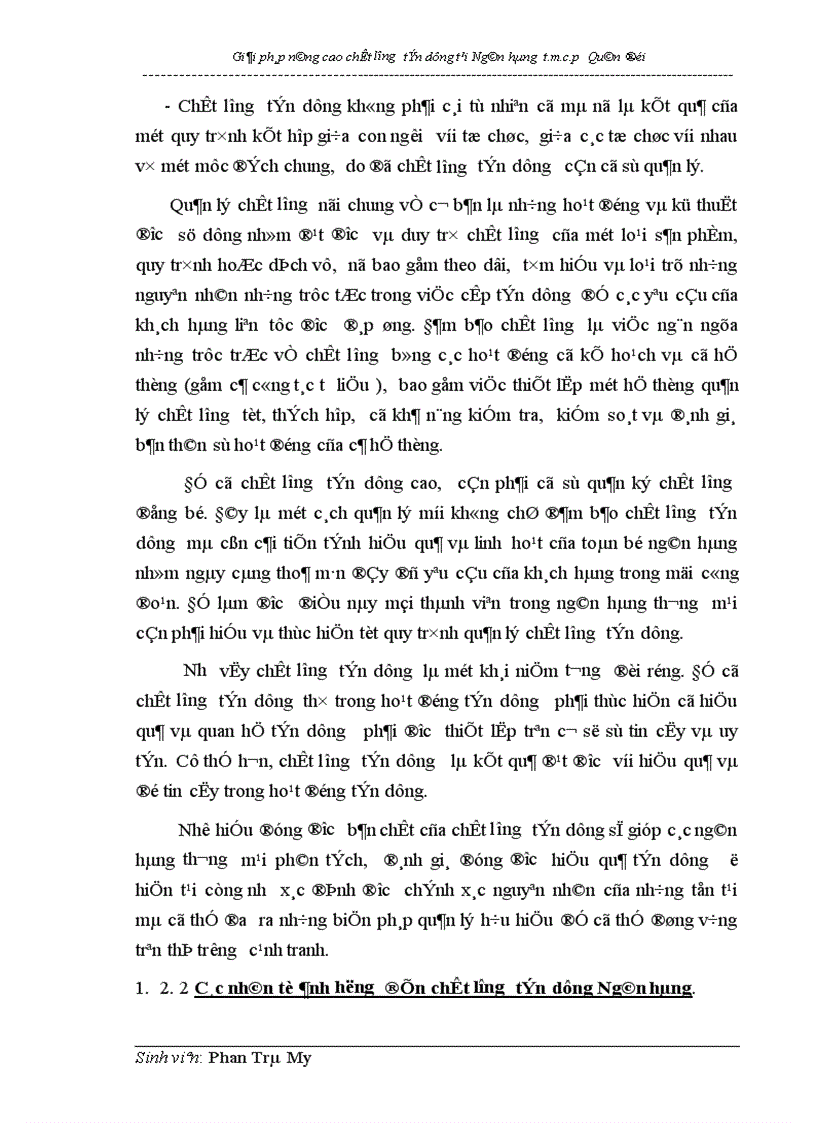 image for page Giải pháp nâng cao chất lượng tín dụng tại Ngân hàng thương mại cổ phần Quân đội 1