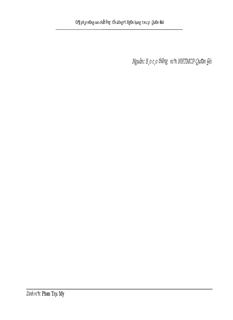 image for page Giải pháp nâng cao chất lượng tín dụng tại Ngân hàng thương mại cổ phần Quân đội 1