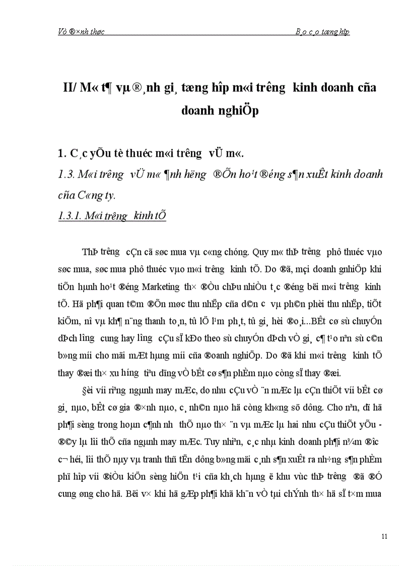 image for page Báo cáo thực tập tổng hợp tại Công ty may Thăng Long