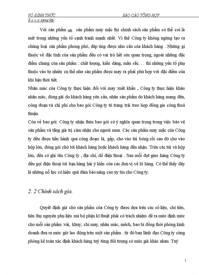 image for page Báo cáo thực tập tổng hợp tại Công ty may Thăng Long