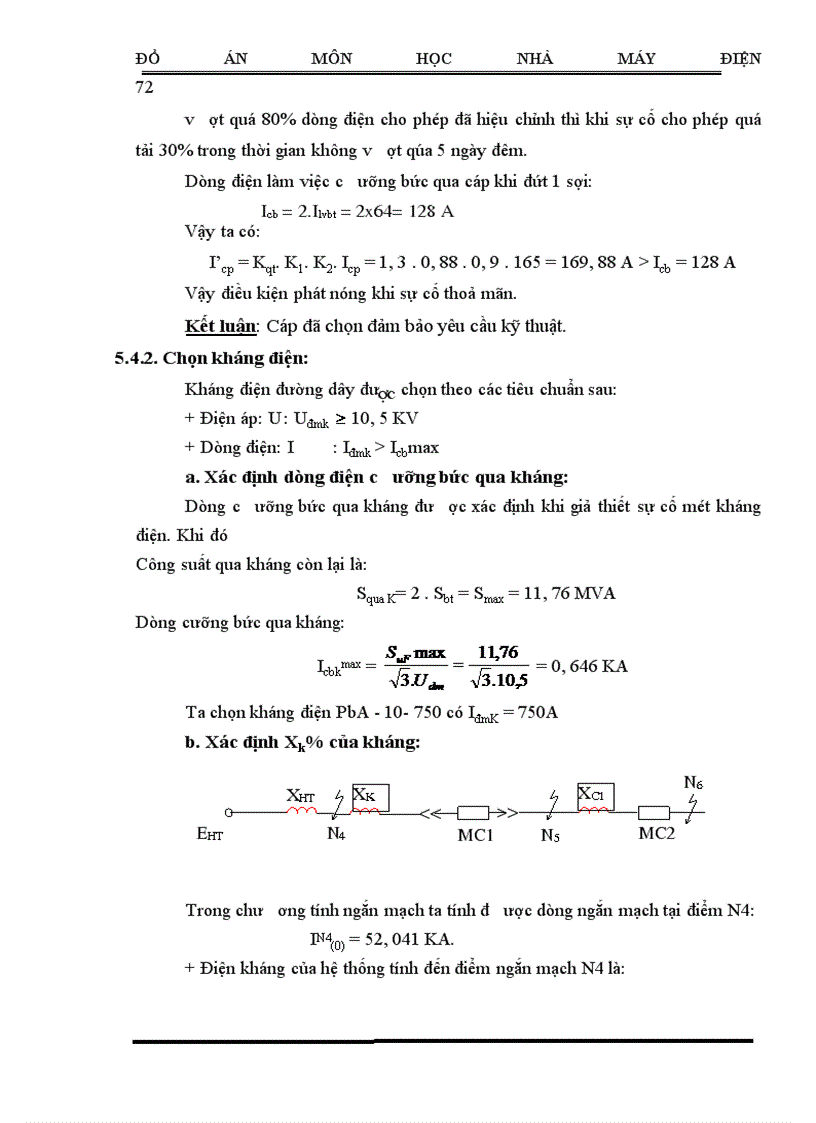 image for page Tính toán dòng điện ngắn mạch 1