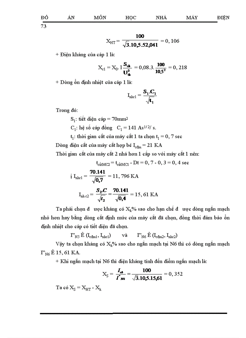 image for page Tính toán dòng điện ngắn mạch 1
