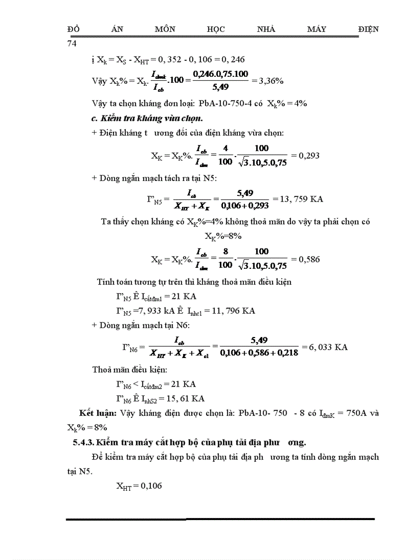image for page Tính toán dòng điện ngắn mạch 1