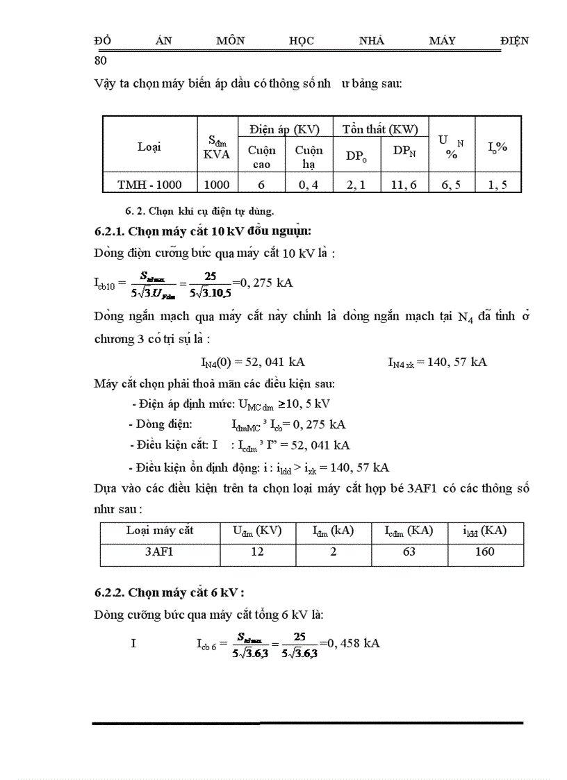 image for page Tính toán dòng điện ngắn mạch 1