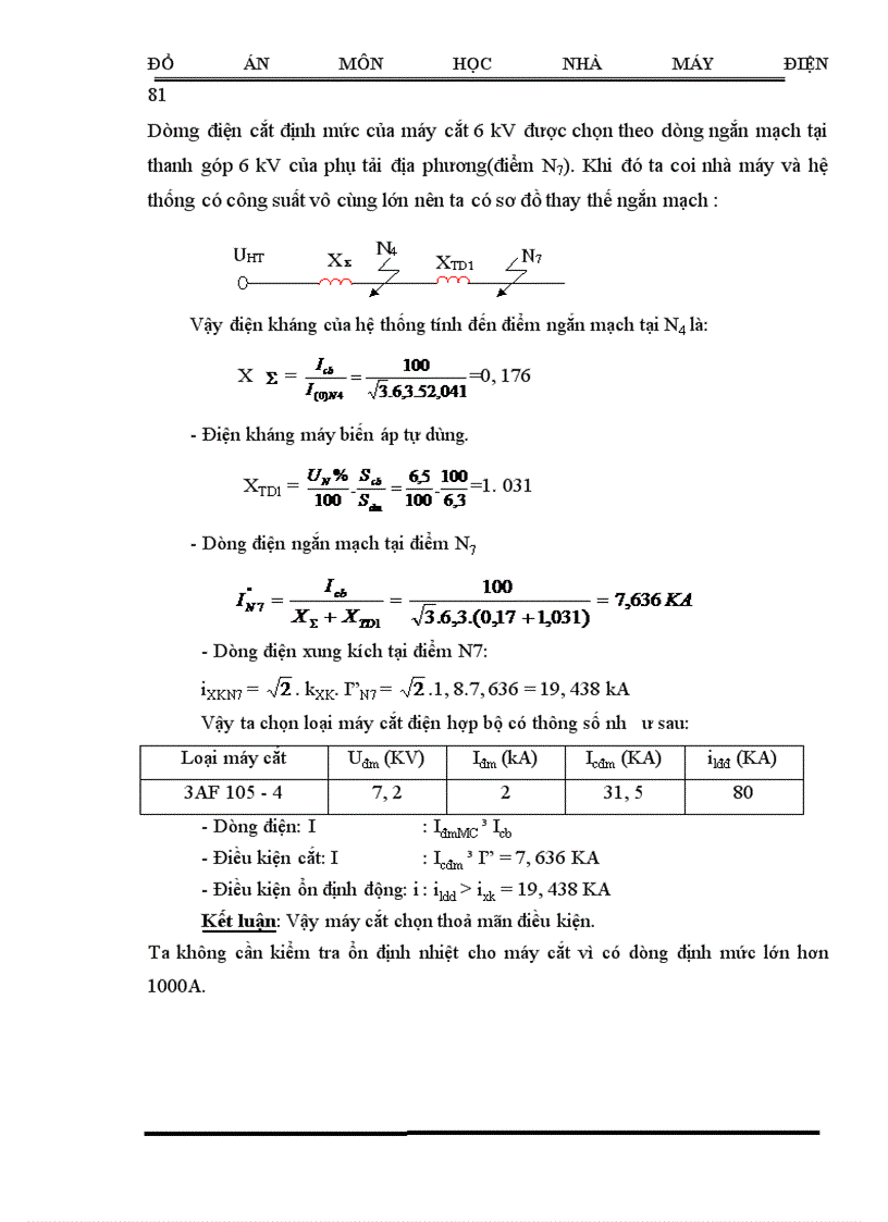 image for page Tính toán dòng điện ngắn mạch 1