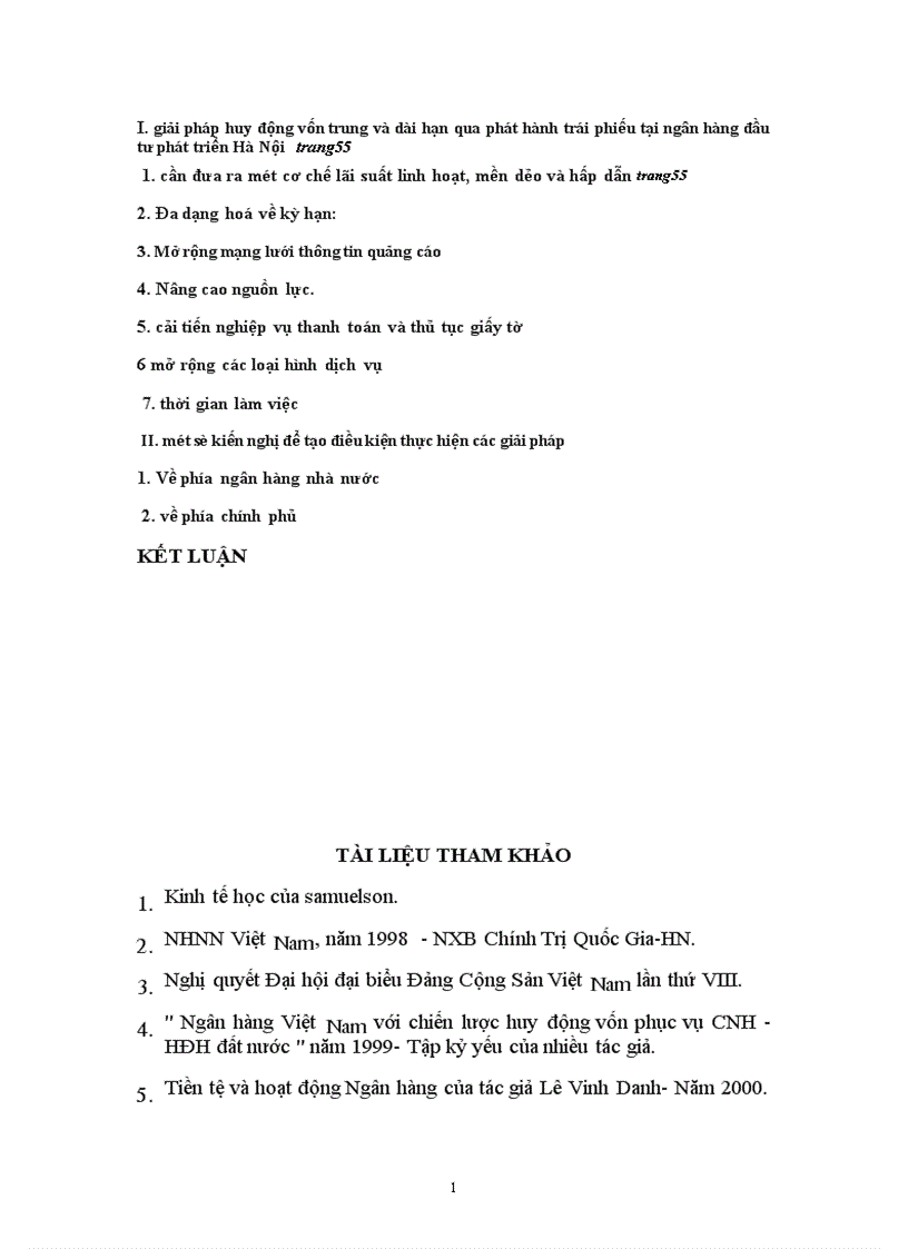 image for page Huy động vốn trung và dài hạn qua phát hành trái phiếu tại ngân hàng đầu tư phát triển Hà Nội 1