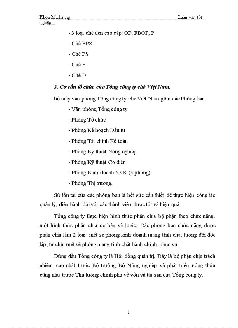 image for page Một số biện pháp nhằm tăng thị phần trong nước của Tổng công ty chè Việt Nam 1