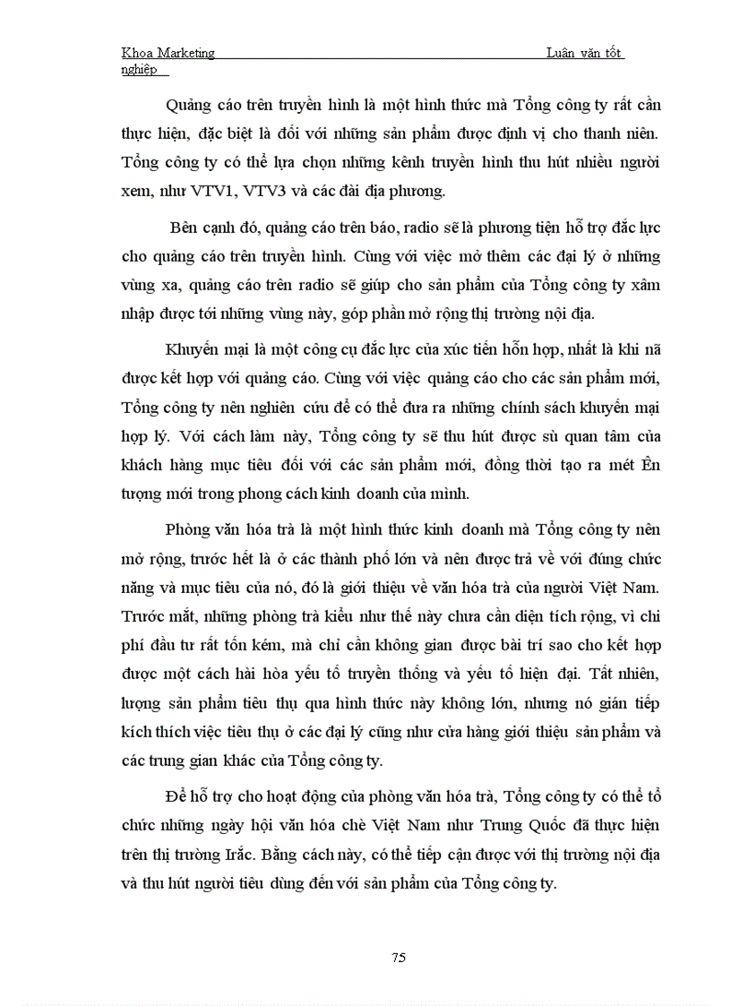 image for page Một số biện pháp nhằm tăng thị phần trong nước của Tổng công ty chè Việt Nam 1