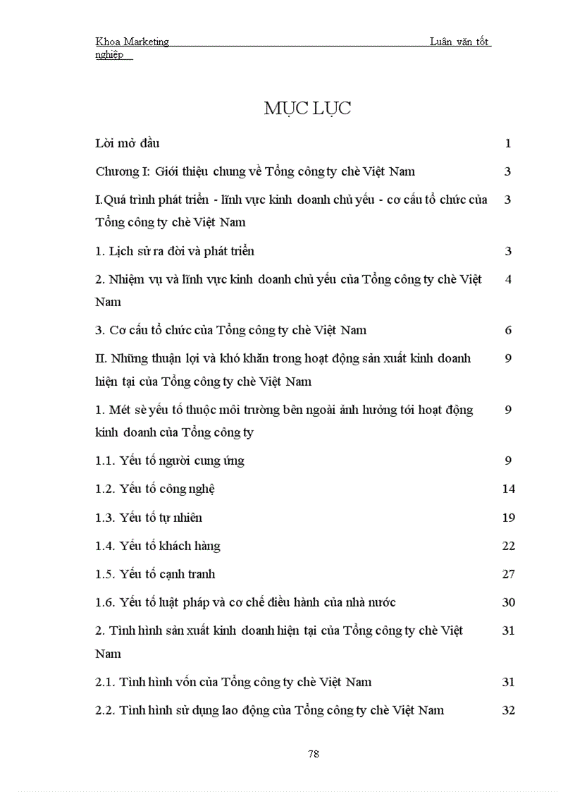 image for page Một số biện pháp nhằm tăng thị phần trong nước của Tổng công ty chè Việt Nam 1