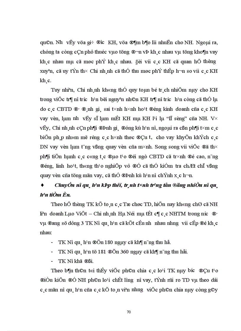 image for page Giải pháp nâng cao hiệu quả nghiệp vụ cho vay và kế toán cho vay tại NH liên doanh Lào Việt Chi nhánh Hà Nội 1