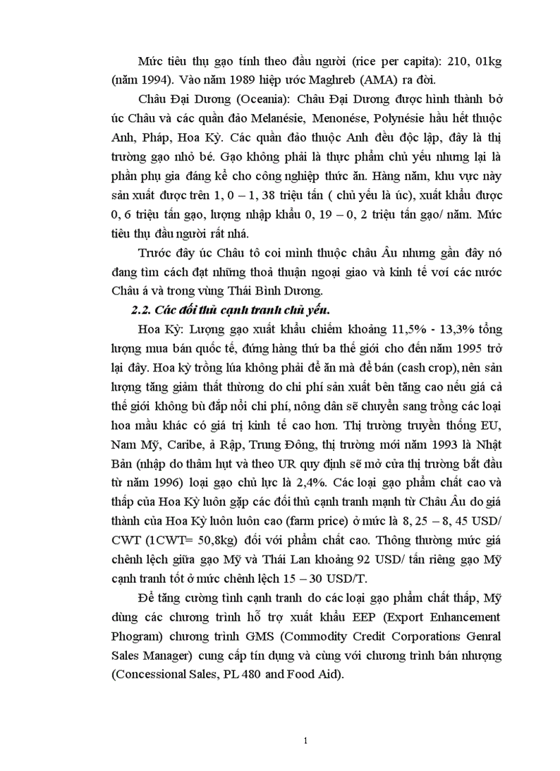 image for page Một số giải pháp nhằm góp phần nâng cao kim ngạch xuất khẩu gạo trong năm 2001